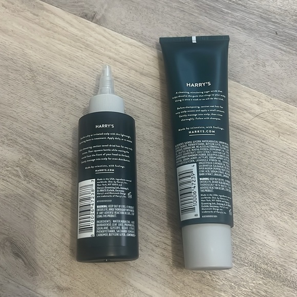 Harry's Scalp Cream and Scalp Scrub NEW - Picture 2 of 4